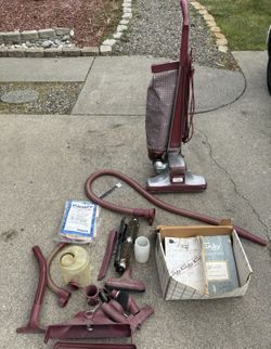 Vintage Kirby Vacuum With Attachments