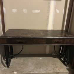 FREE Heavy Wood Desk