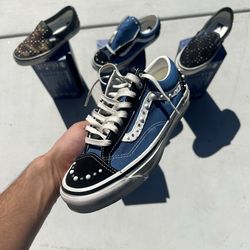Blue Vans Pearlized