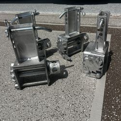 (4 Pack) Staple Pocket Winch’s for Flatbed Semi Truck