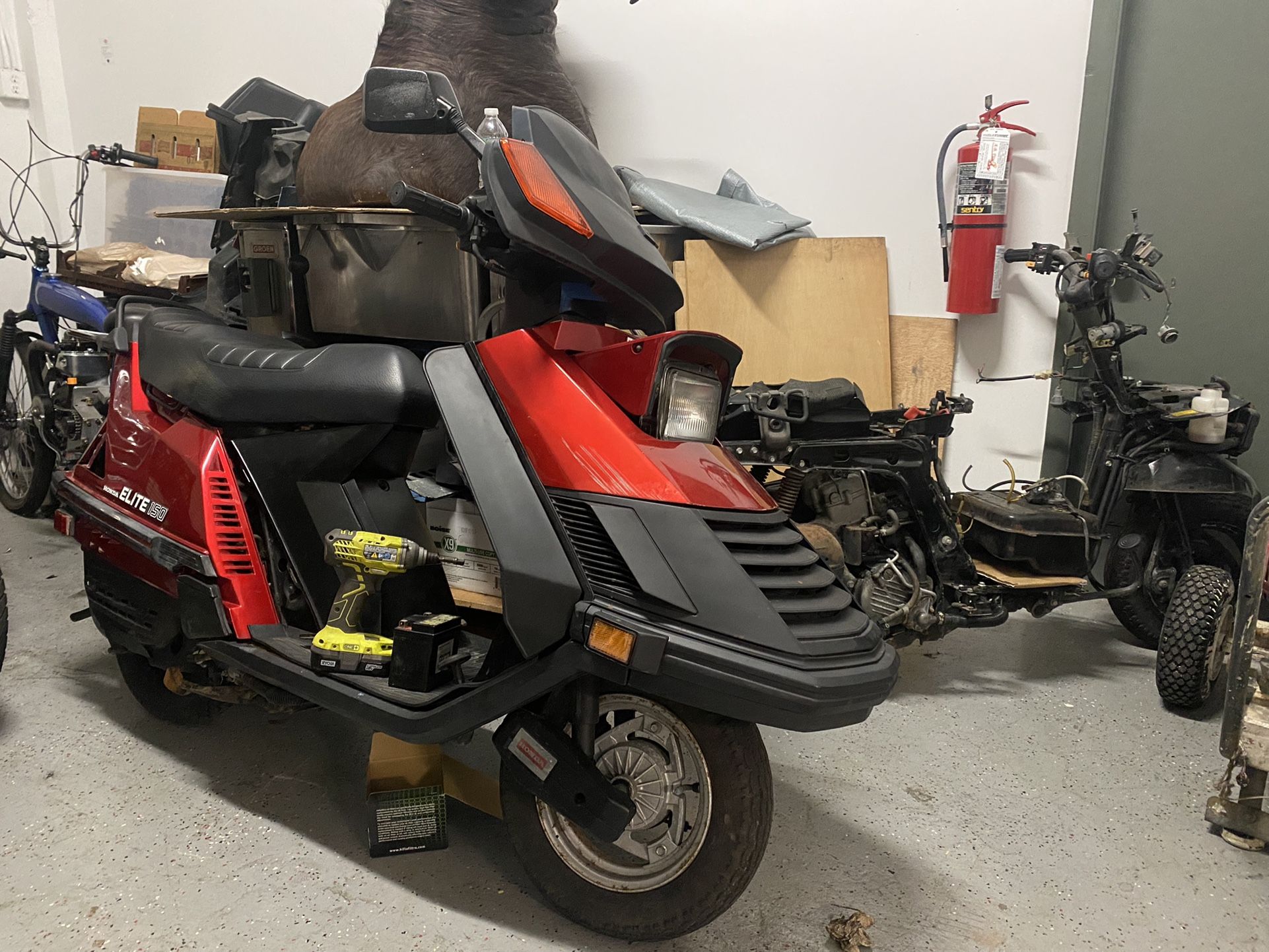 Honda Elite 150 Parts