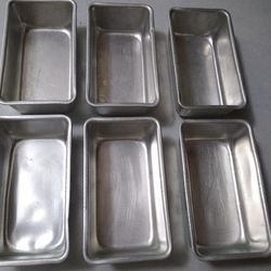 Set Of 6 Mini Loaf Pans
