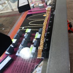 Gold id bracelet  10k