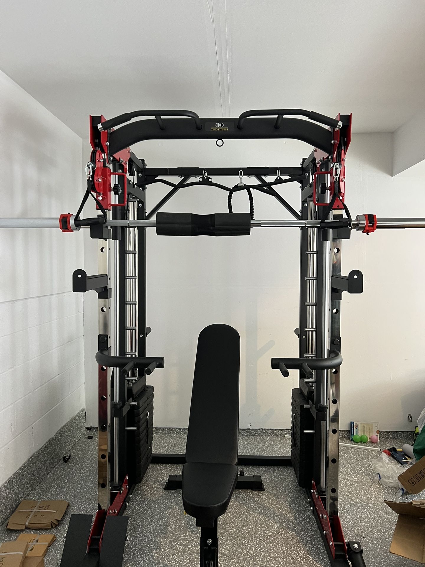 💥❗️NEW‼️FREE ASSEMBLY/DELIVERY 🔥🚚💥SMITH MACHINE✅ Complete Bundle✅