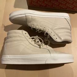 Vans Size 8 Sk8 Hi Reissue DX (Leather) Whisper Pink Gold Mens 