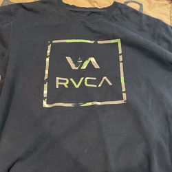 Black Rvca Sweater Xl