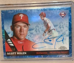 2025 Topps Chrome Platinum Scott Rolen  Auto /99
