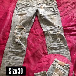 Purple Jeans Light Blue