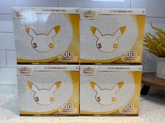 30th Celebration Elite Trainer Box x4