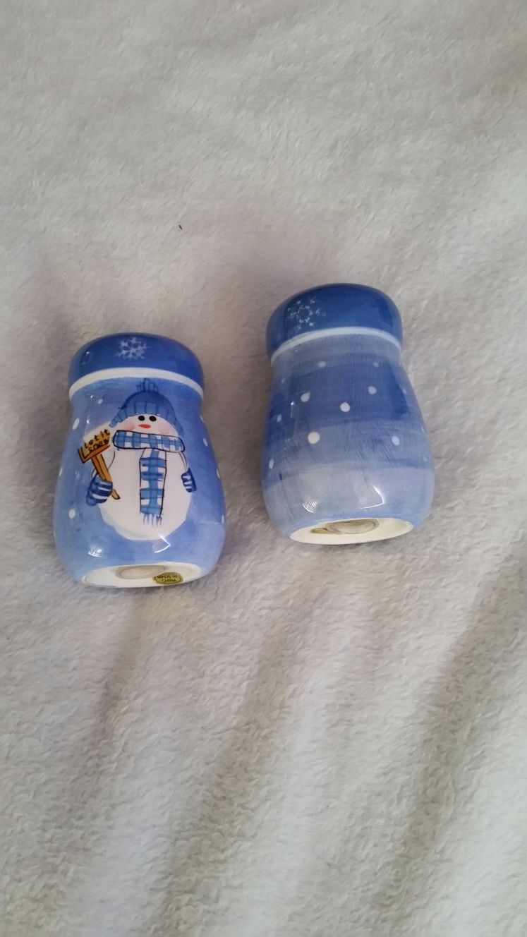 Salt and pepper shakers