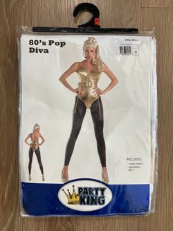 80’s pop diva medium women’s costume
