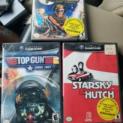 Nintendo Gamecube Sphink,top Gun,starsky And Hutch All Complete And Working 