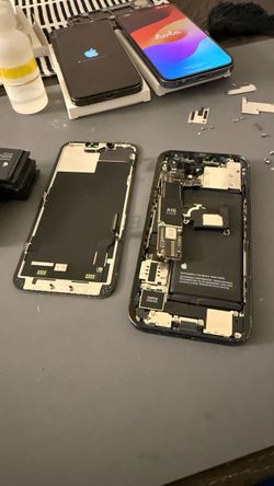 Cellphone & iPad screen. Battery. Back glass.