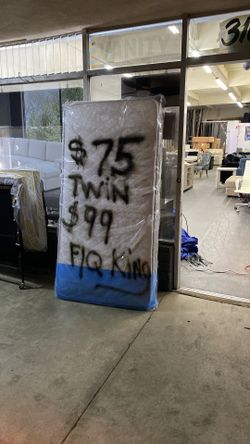 Oceanside Outlet Mattress Sale Is open! $75 Twins In Stock $99 Full Queens & Kings Everyday In Stock Can Deliver 