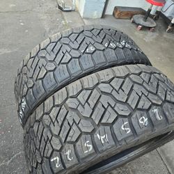 only 2 used tires 285 45r22
114H Toyo AT111 Nitto Recon Grappler AT $150.00