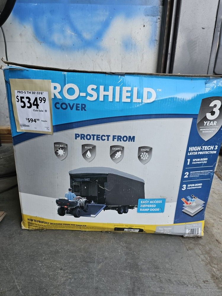 RV Cover Toy Hauler