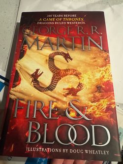 Fire & Blood by George R.R. Martin  Hardcover book