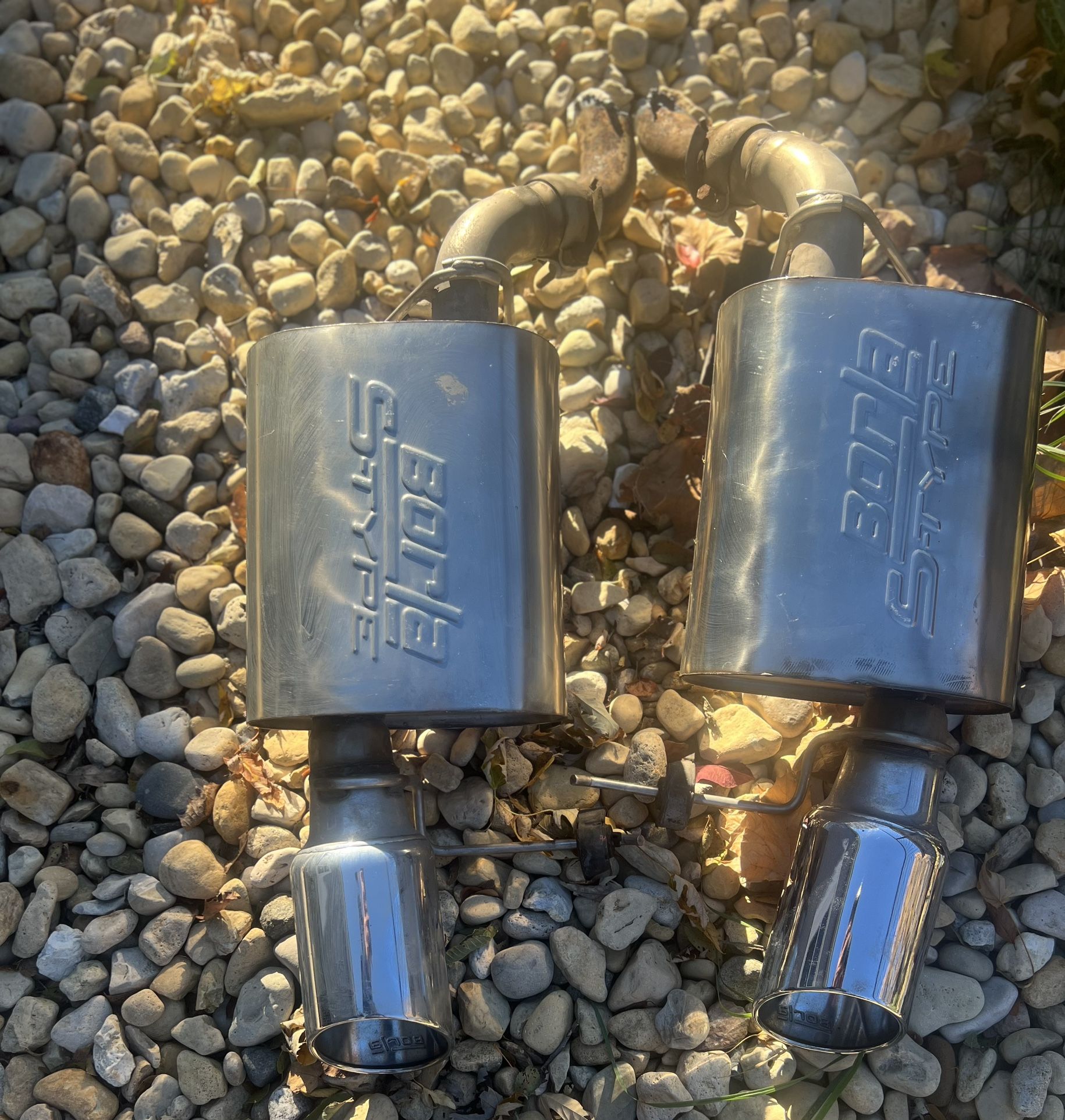 2011-2014 Ford Mustang V6 Axle-Back Exhaust System S-Type