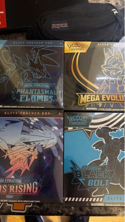 Pokemon etbs elite trainer boxes