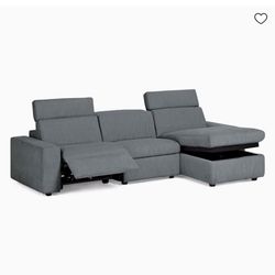(Free Curbside Delivery) West Elm Enzo Sectional Couch Sofa