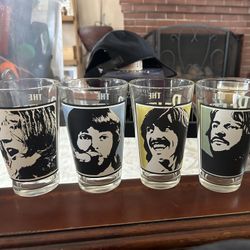 Beatles Glass Set 