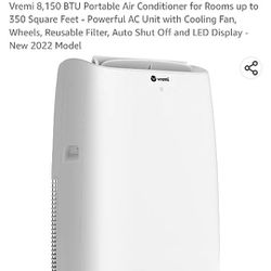 Vremi 8,150 BTU Portable Air-conditioner