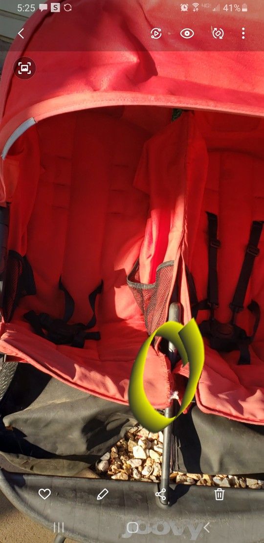 Stroller And Baby Floaty