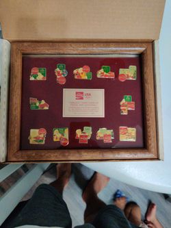1984 Olympic Pins By Cocacola