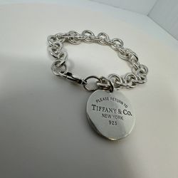 Tiffany & Co. Round Tag Bracelet 