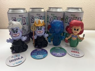 Little Mermaid Funko Soda’s