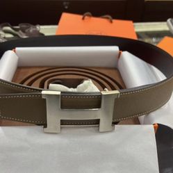 H Men's Belt — Brand New (with Box)