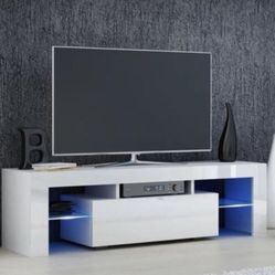 TV Stand With LED Lights 