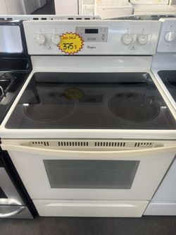 USED WHIRLPOOL 30” ELECTRIC STOVE 