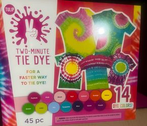 2 Minute Tie~Die (14) Dye Colors