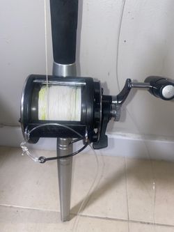 Offshore Angler With Penn Reel Fishing Rod