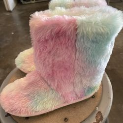 BAMBOO FROZEN ALL OVER FUR WOMEN'S FASHION BOOT