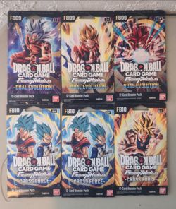 Dragon Ball Super Card Game Fusion World FB09 & FB10 Booster Packs