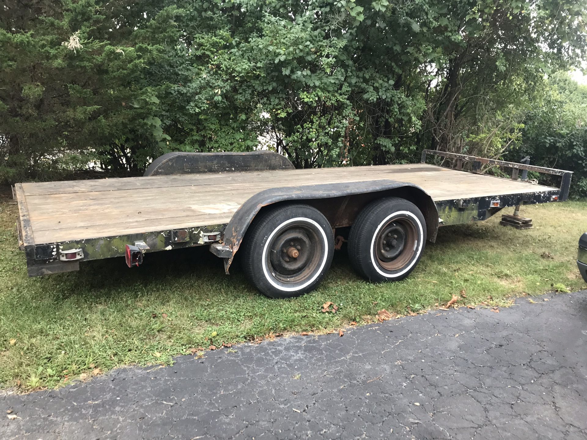 16’ car trailer hauler