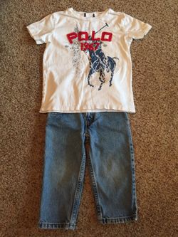3T Boys T-shirt & Levi's