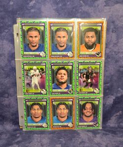 2024 Panini Score A Treat Football Base Set Trading Cards RC Lot of 117