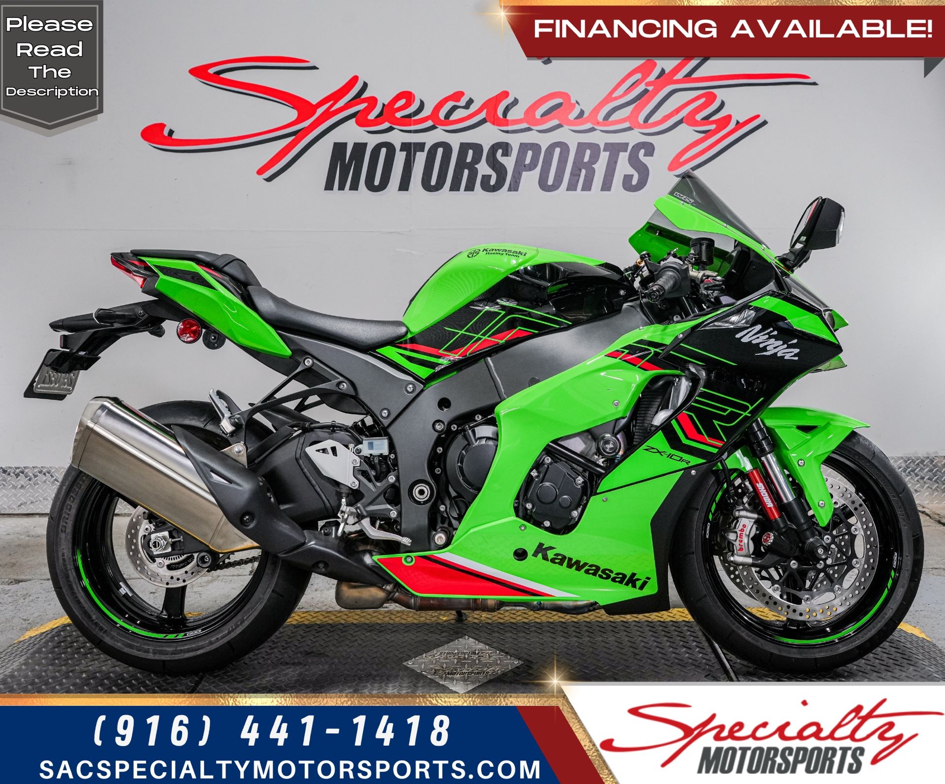 2023 KAWASAKI NINJA -10R ABS KRT EDITION