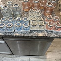 Glass Candle Jars
