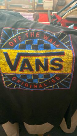 Size extra large vans old-school black T-shirt