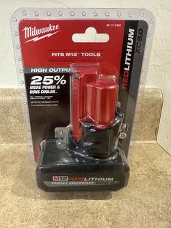 Milwaukee M12 Red Lithium High Output Battery