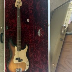Vintage fender USA  60th Anniversary p Bass  All Case Candy 