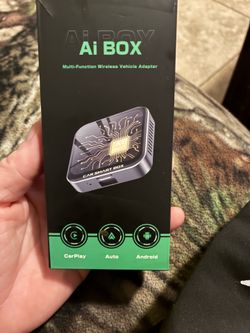 Ai Box, multifunction wireless vehicle adapter. Brand new.