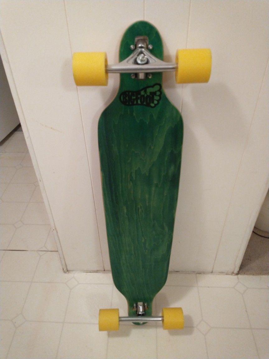 Yocaher 41" Longboard, Drop Through Trucks, New