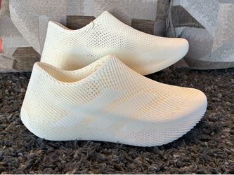 New Adidas Climacool Mens Off White 3D Printed Breathable Comfort JQ8739 SZ 6.5