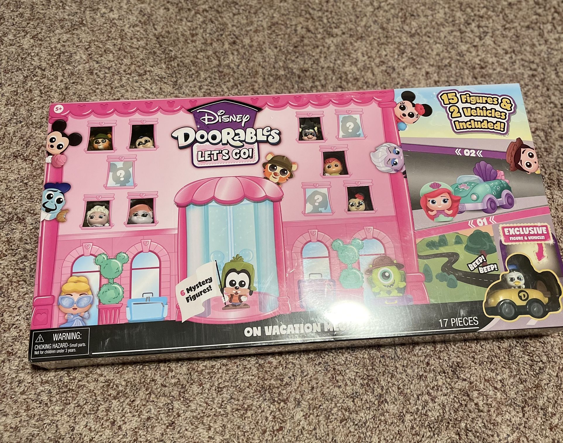 Disney doorables lets go on vacation mega set