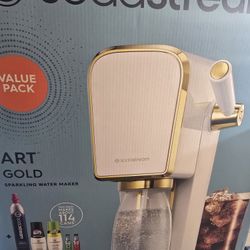 Sodastream Art Gold Bundle